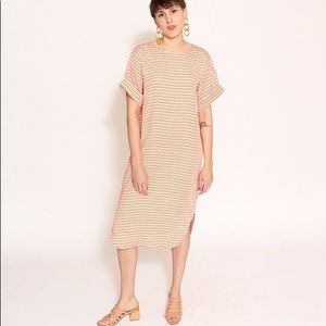 NWT Dusen Dusen chelsea dress in crinkle pattern